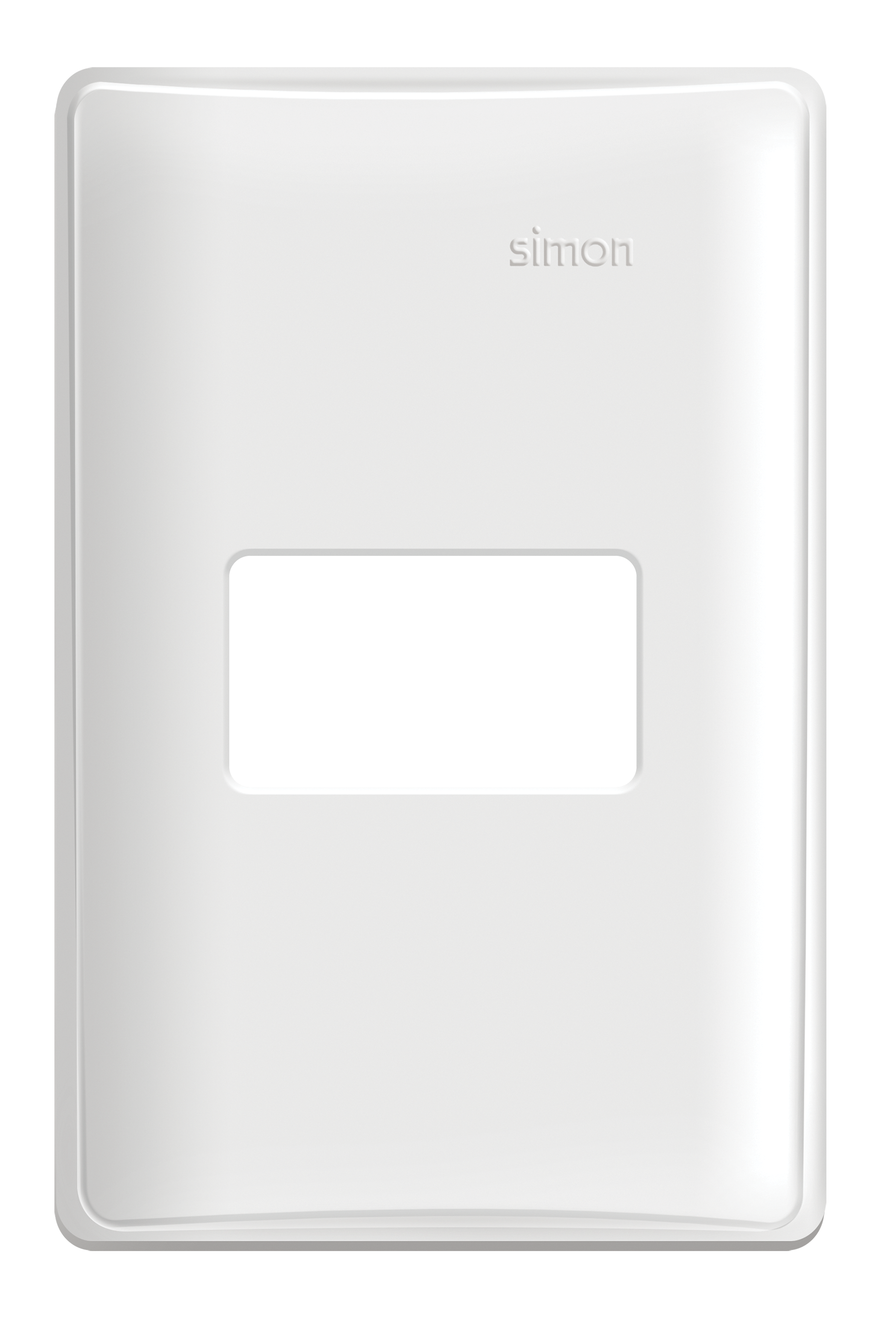Simon 19 Placa 4x2 1mod C/Suporte