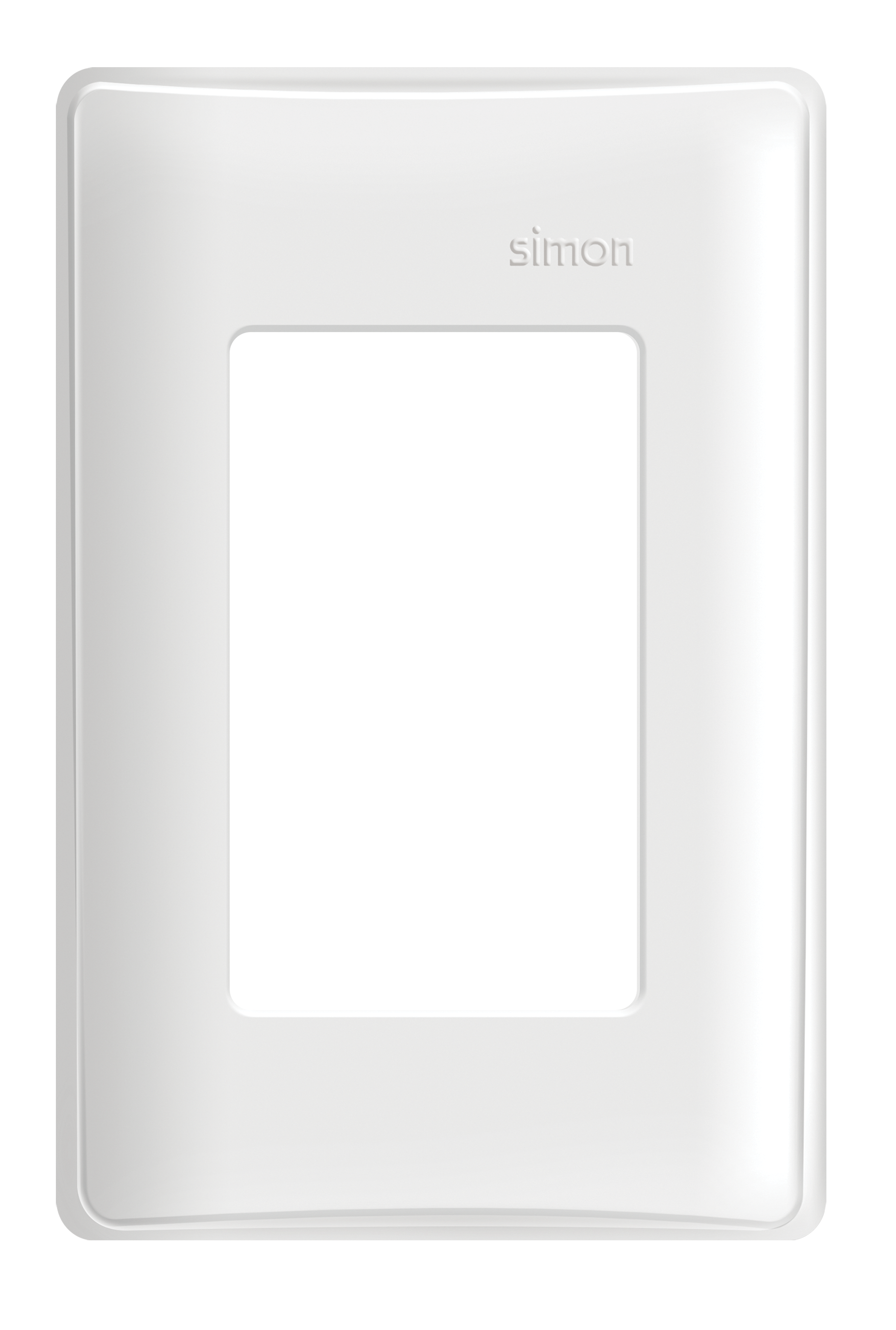 Simon 19 Placa 4x2 3mod C/Suporte