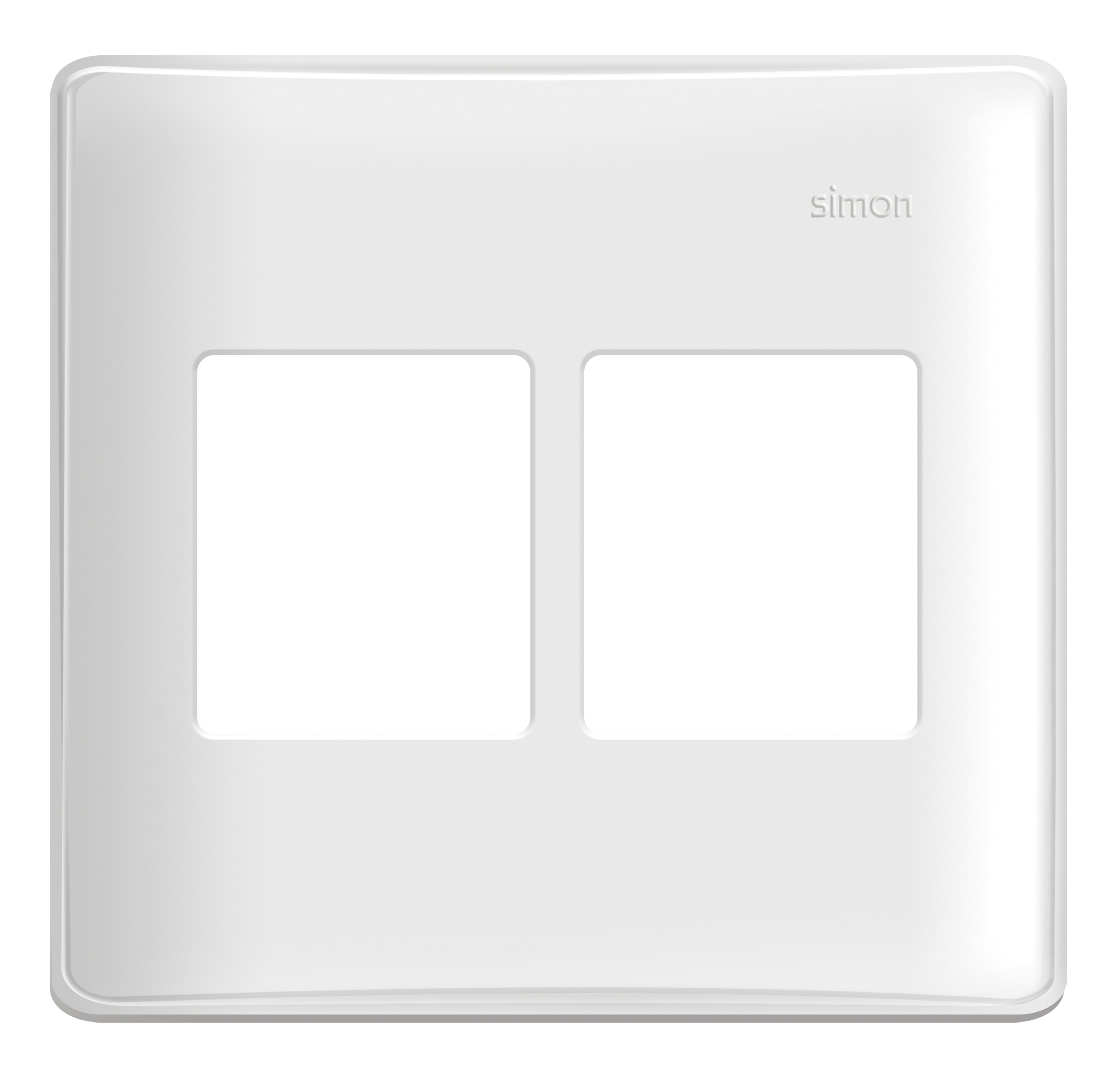 Simon 19 Placa 4x4 4mod C/Suporte