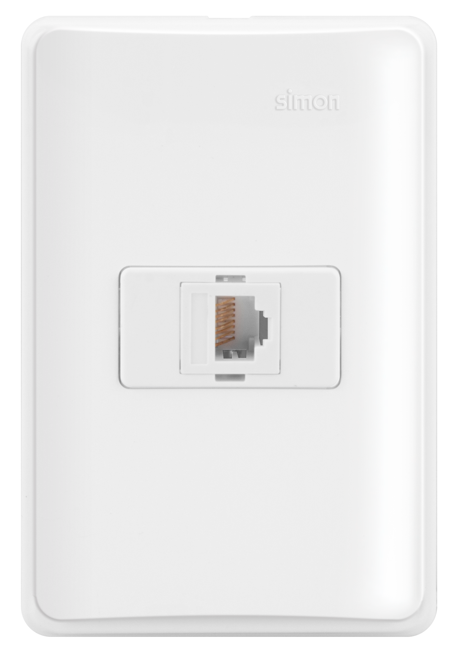 Simon 19 Cj C/Pl 4x2 1tom Rj45 Cat5e