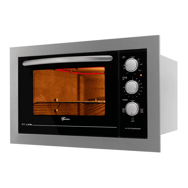 Forno Eletr. Emb Inox 48l 220v Fit Line