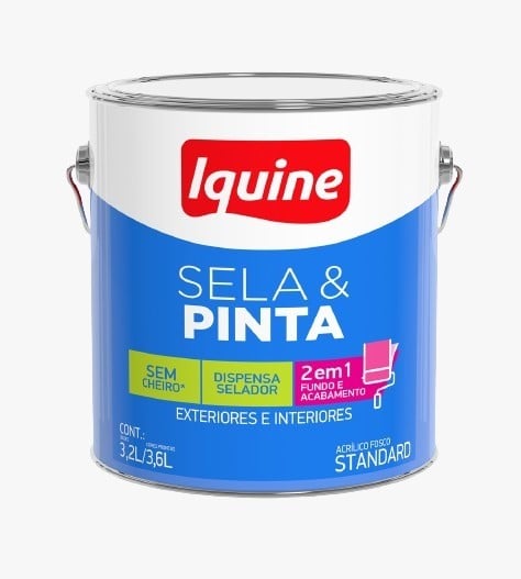 Tinta Acr Fo Std 3,2lt Sela&Pinta Base P