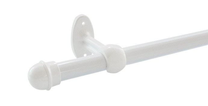 Kit Varao Simples Aco 19mmx2,50mt Marfim