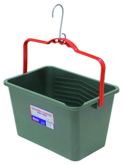 Cacamba P/Pintura 10lt Cinza