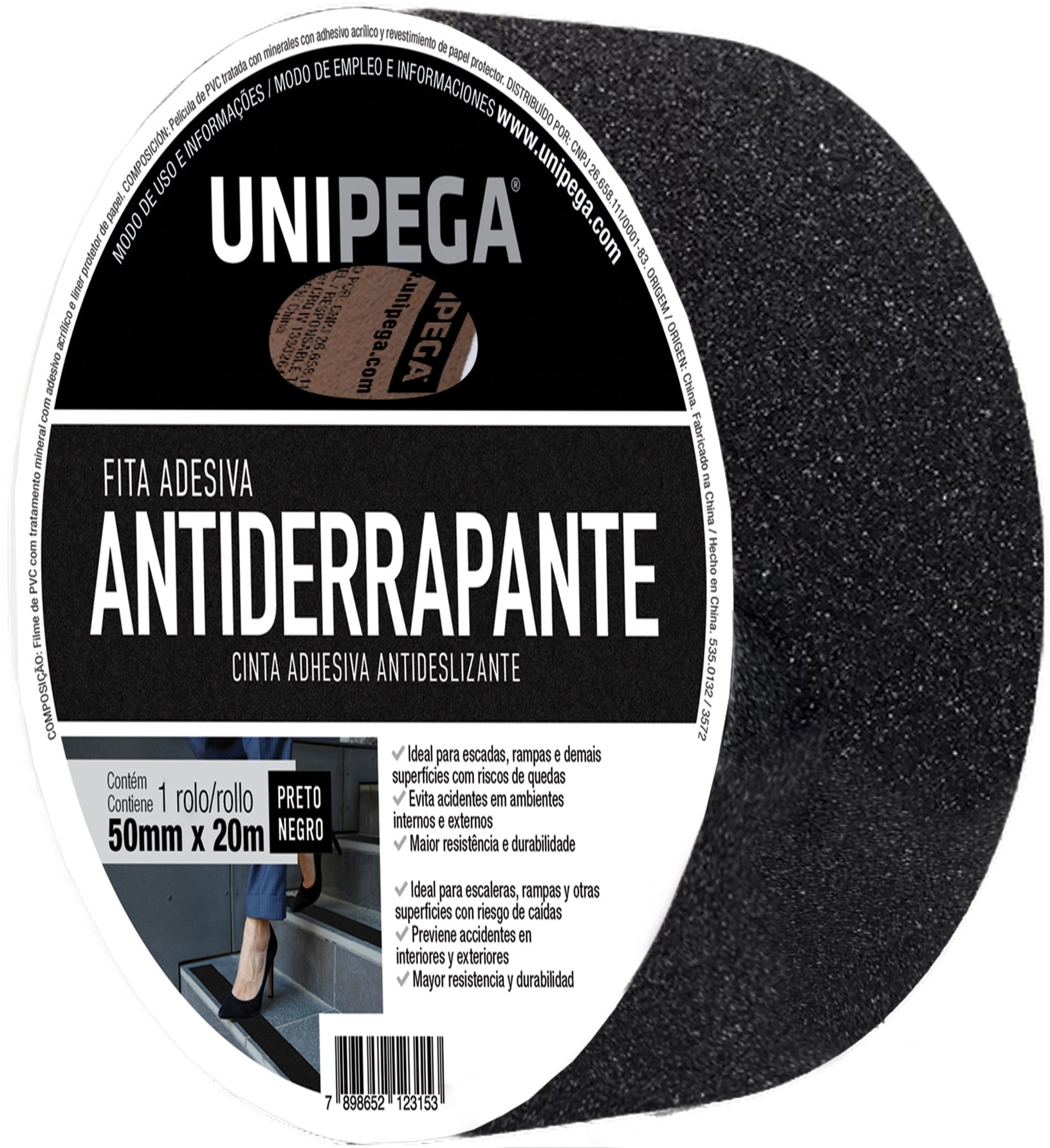 Fita Anti Derrap 50mmx20mt Pt