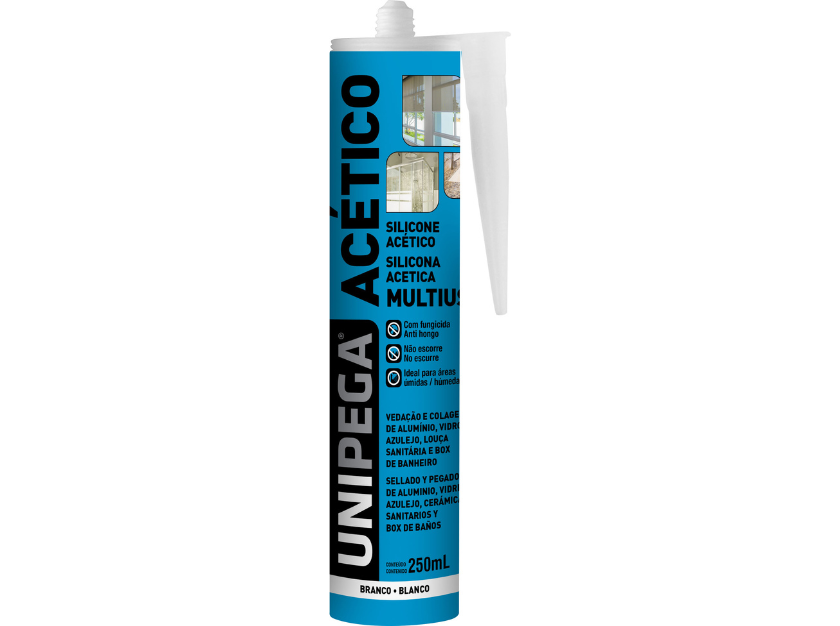 Silicone Acetico Branco 240gr