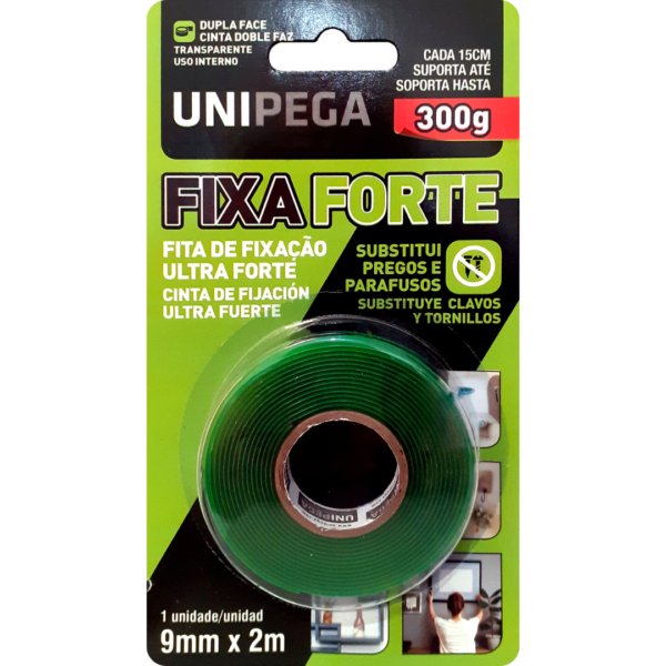 Fita D Face Acr 09mmx02mt Fixa Forte