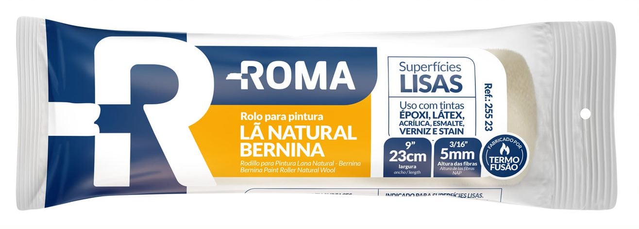 Rolo De La 23cm Natural Epoxi 255 23