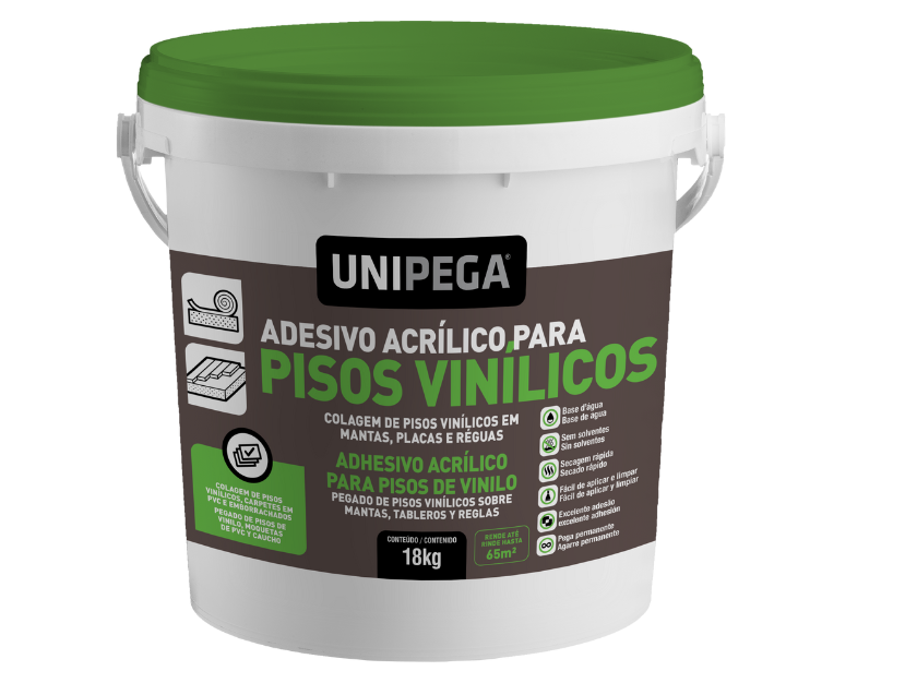 Cola Adesivo Piso Vinilico 18kg