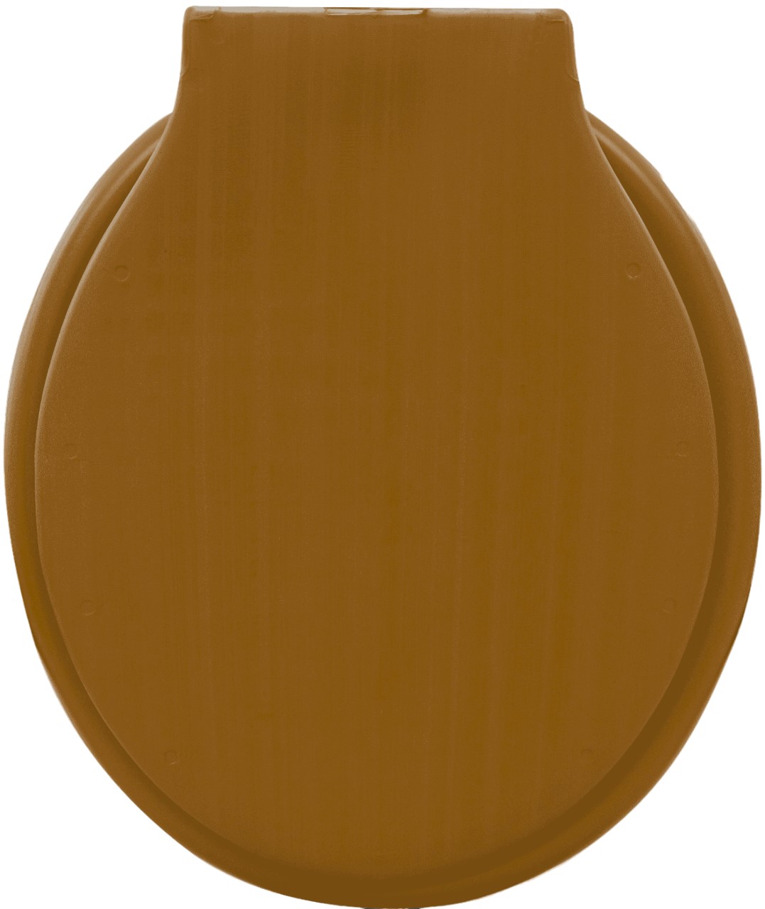 Assento Plast Oval Caramelo