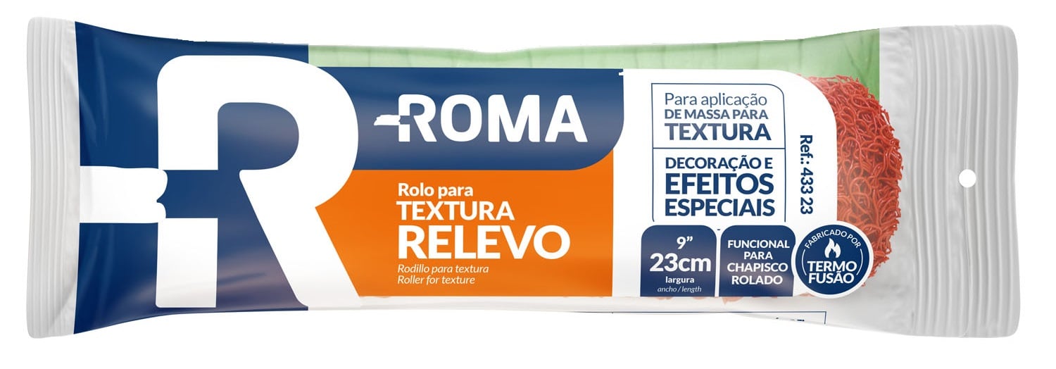 Rolo De Textura 23cm Relevo 433 23