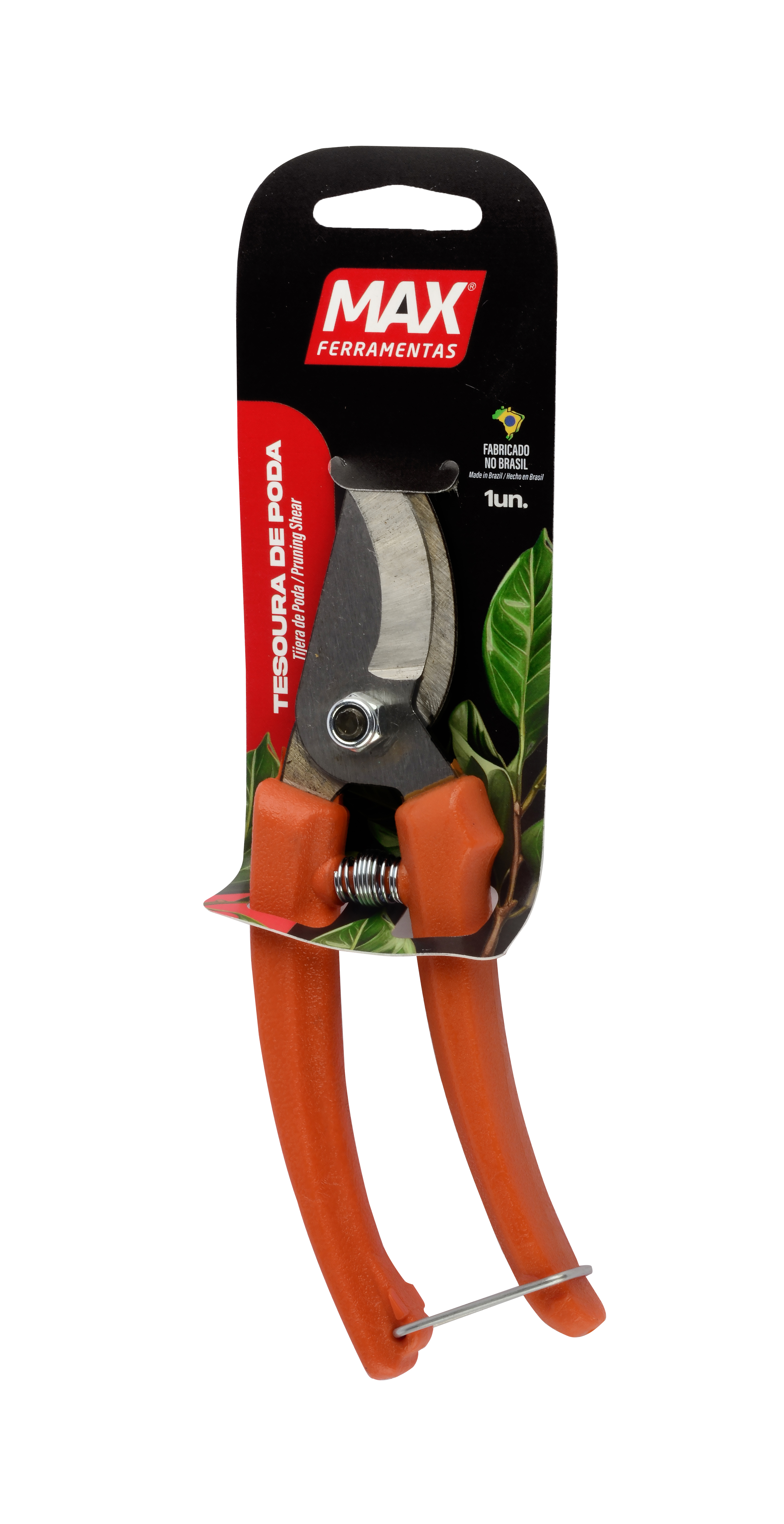 Tesoura P/Poda Prof Cabo Plast 12cm Lj