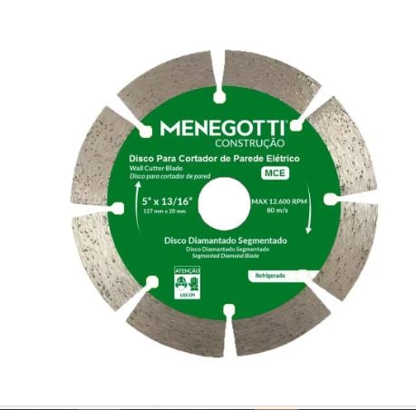 Disco Para Cortador De Parede Mce 5”