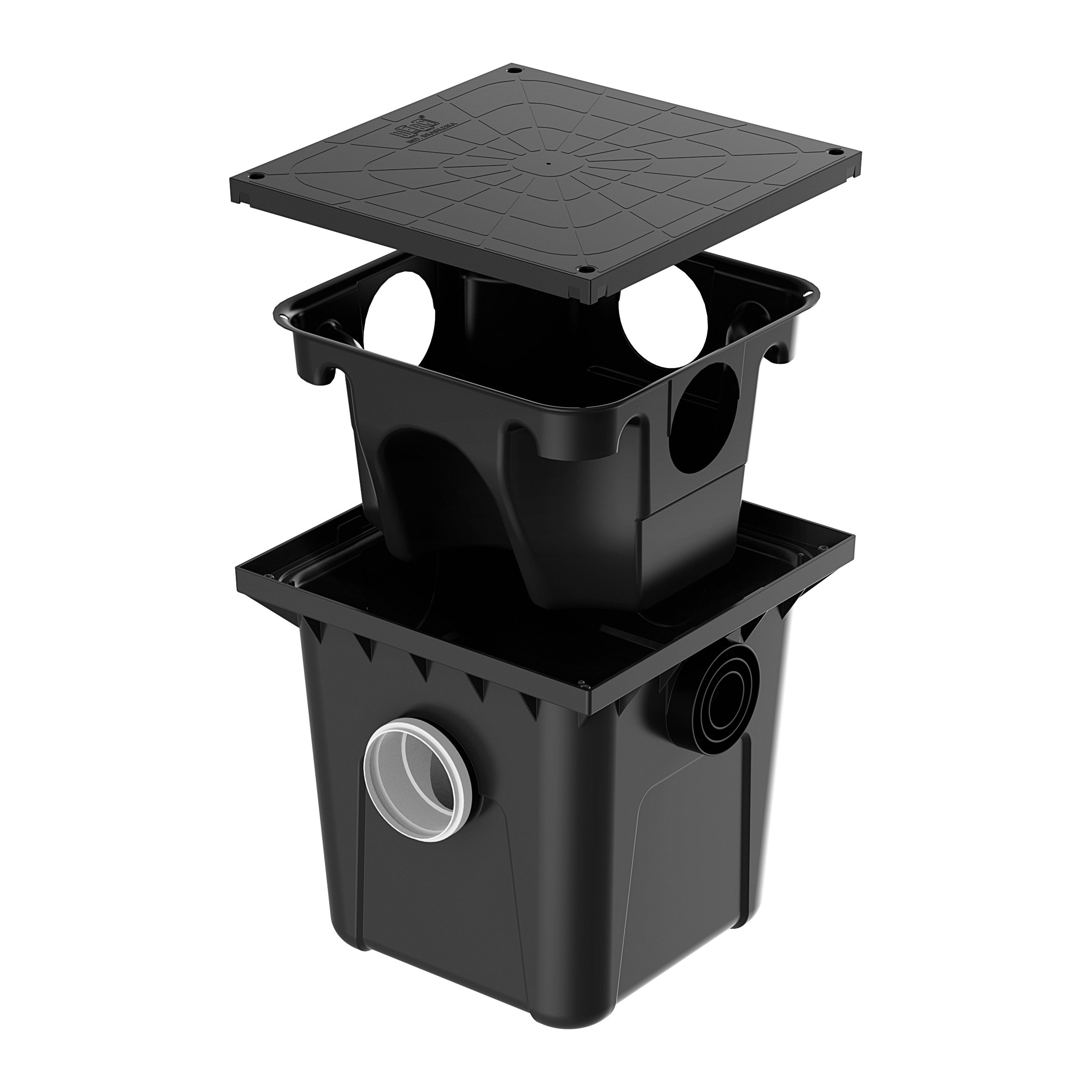Caixa De Gor Quad 410x410x403 C/Cest Tp