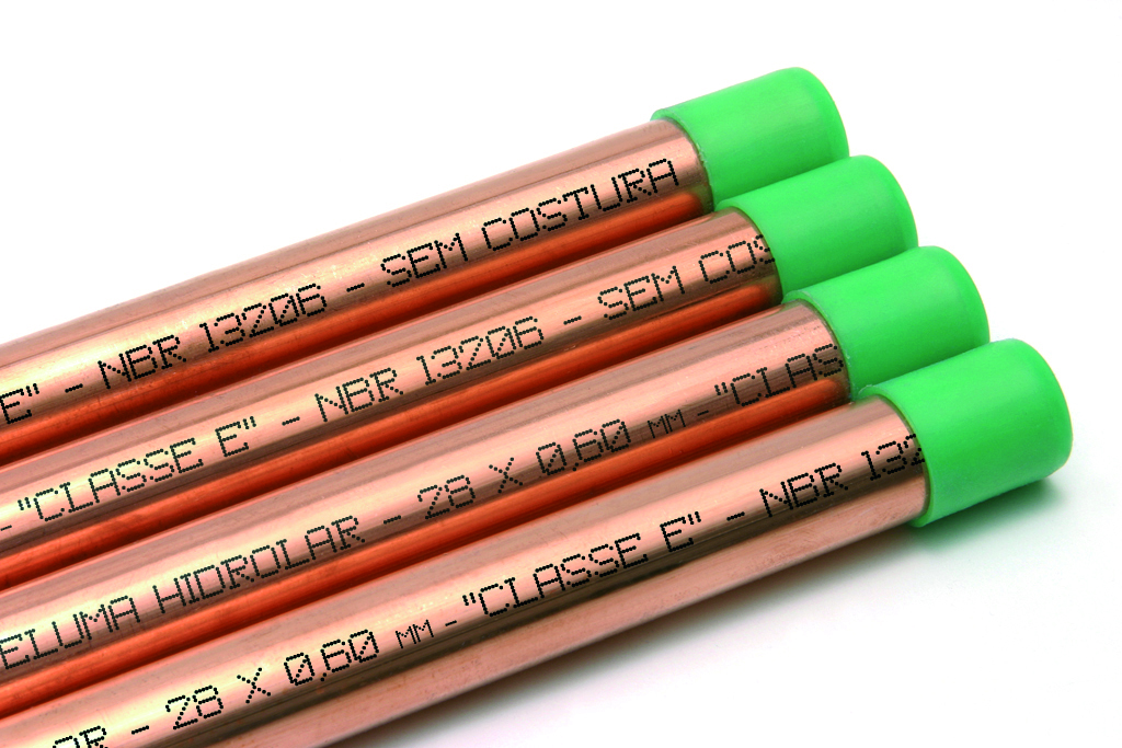 Tubo Cobre E 66mm 5m