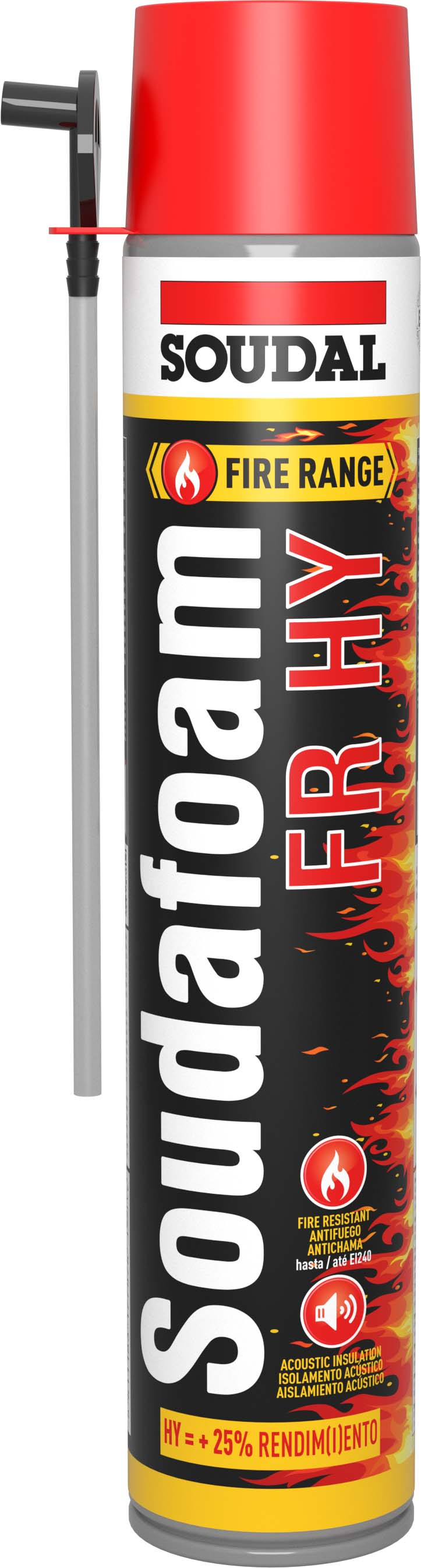 Espuma Expansiva Pu 750ml 750gr Firestop