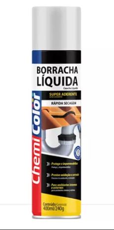 Borracha Liquida 400ml Branca