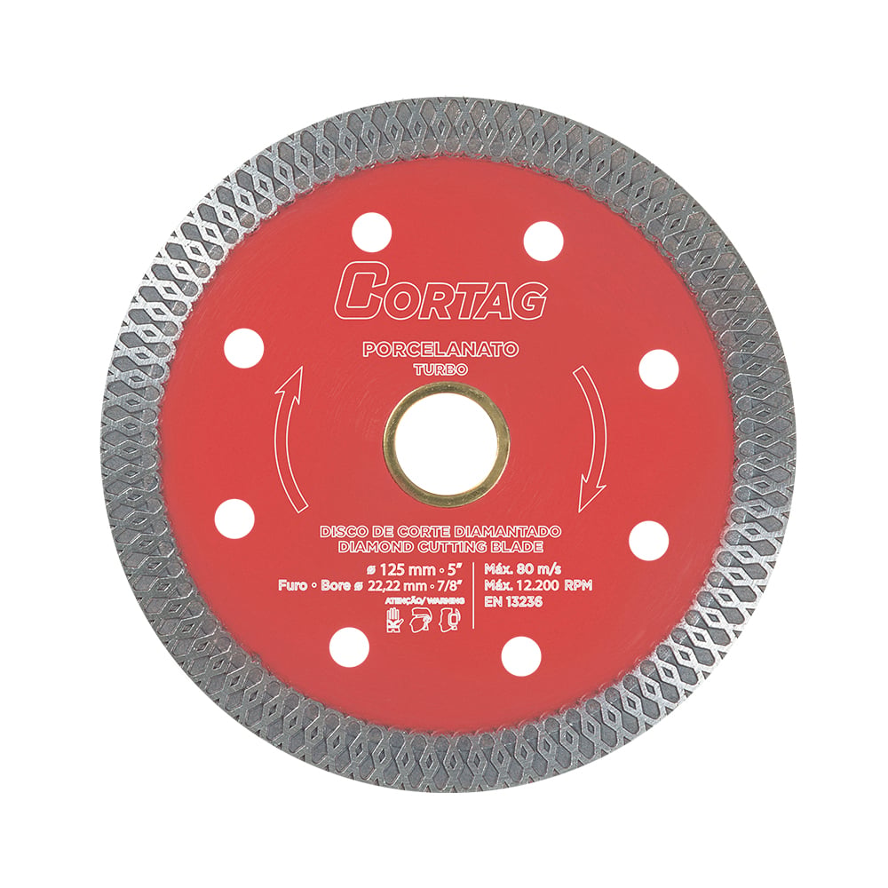 Disco Diam Turbo Porcelan Best 110mm