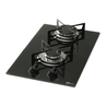 Fogao Cooktop 2b. Aut.Vidro Pt Fit