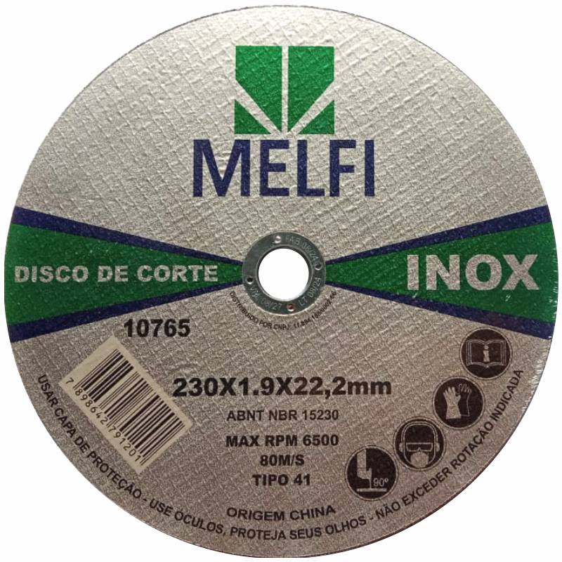 Disco De Corte  9x5/64x7/8” Inox