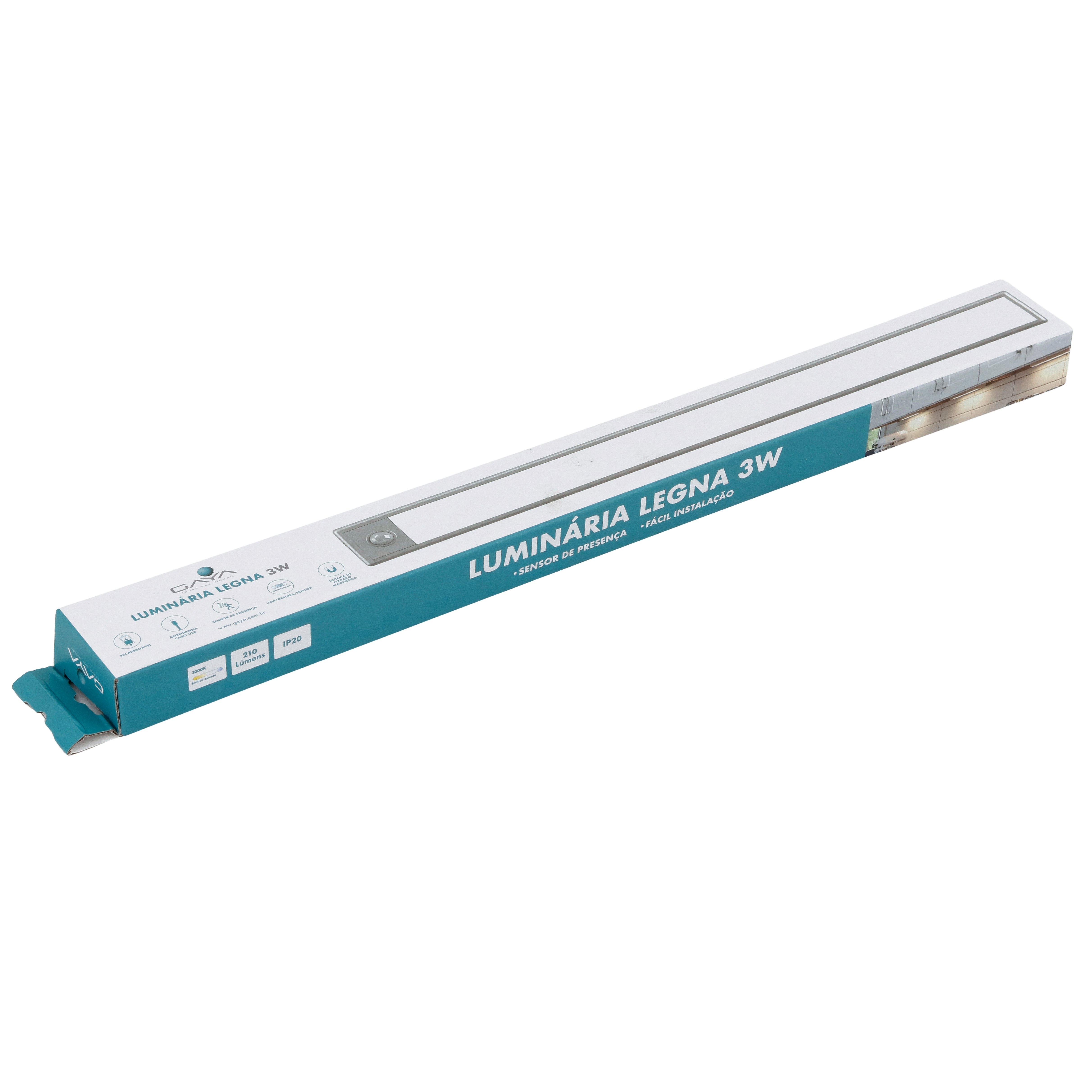 Lumin Magnetica Legna 3w 6k