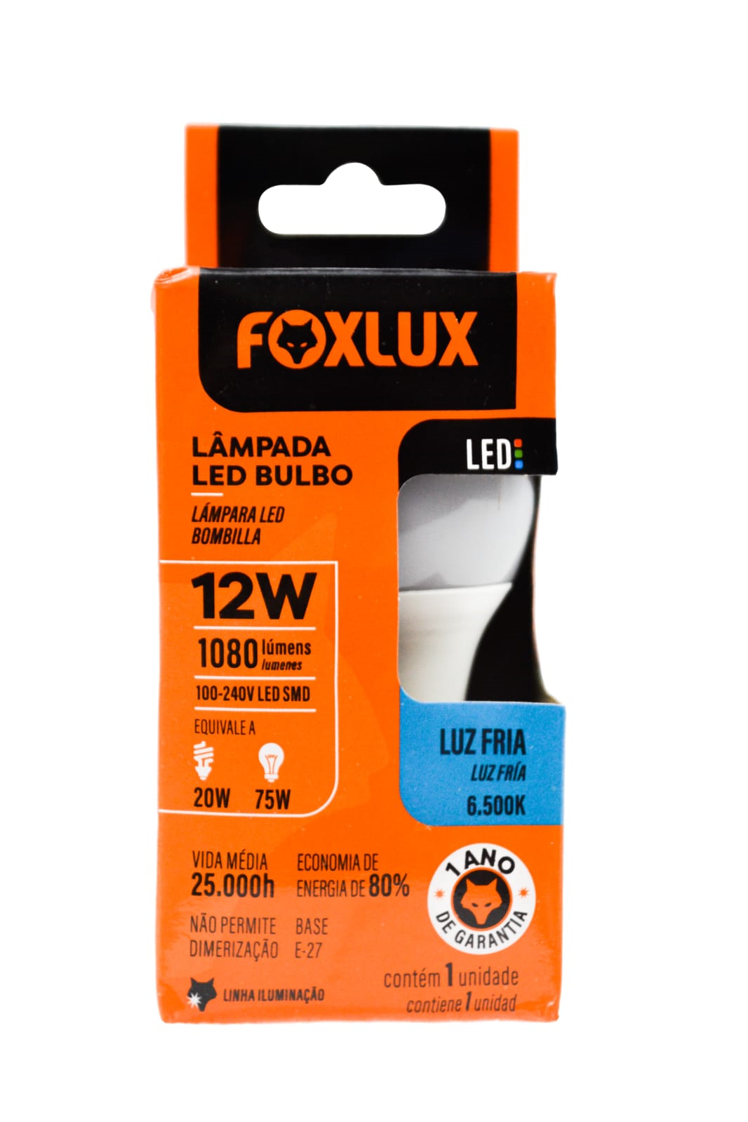 Lamp Led Bulb 12w Bv Nor 1080lm 6,5k