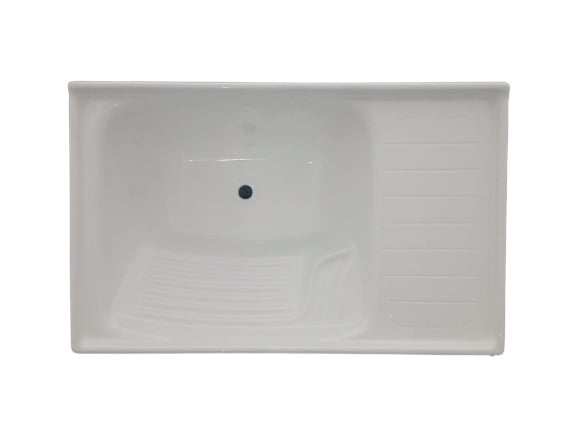 Tanque De Fibra C/Bancada 81x50cm Br