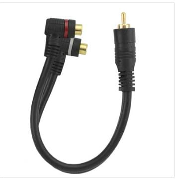 Cabo Audio Rca Y 2 Femea 1 Macho 25cm