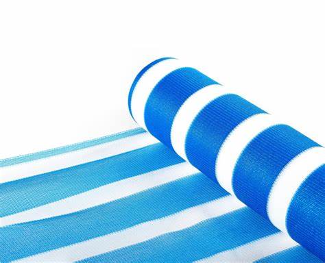 Tela Tapume 120x50 Azul C/Branca Leve