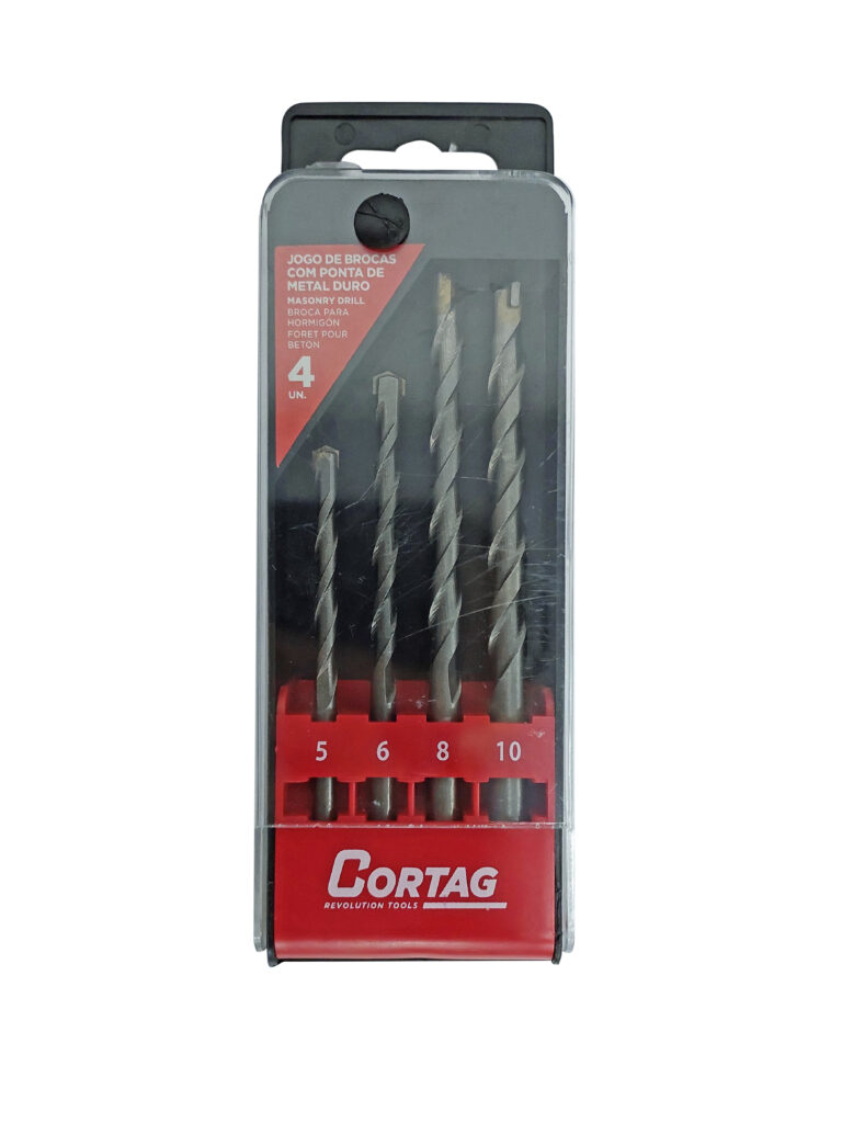 Kit Broca Widea C/4pc C/Ponta Metal