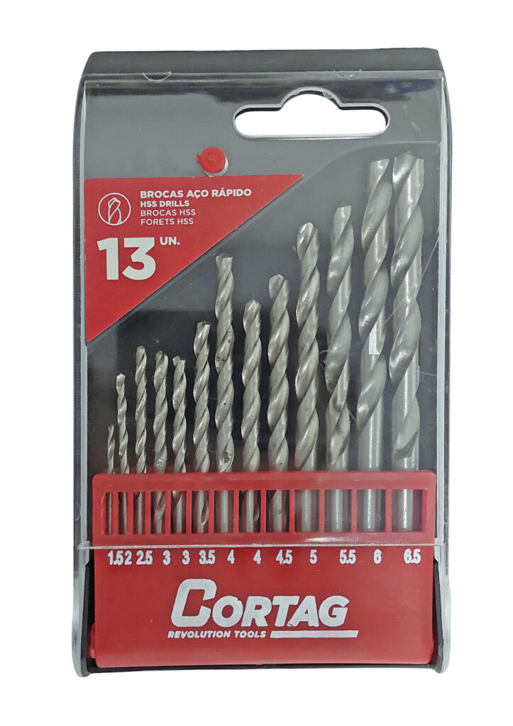 Kit Broca Aco Rapido C/13pc