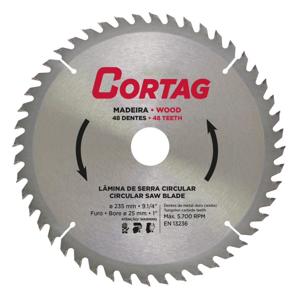 Serra Circ De Widea 235mm (9.1/4”) 48d
