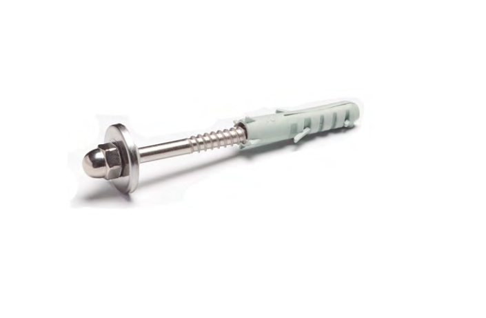 Paraf P/Vaso/Lav Inox B12 90mm Par Norm
