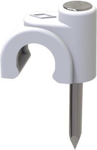 Fixa Cabo Coaxial 10mm Br C/15un