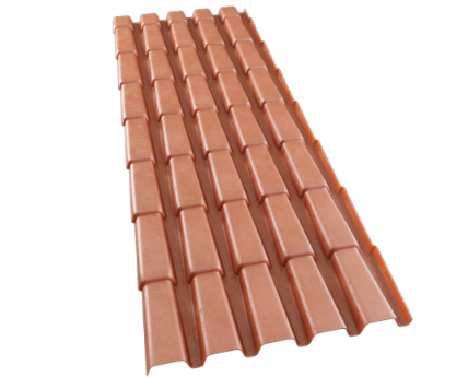 Telha Pvc Romana Ceramica 1,96x0,81mt