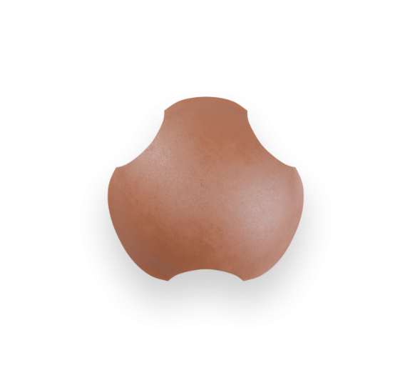 Cupula Triangular P/Telha Romana Ceramic