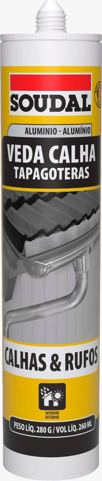Veda Calha Aluminio 280gr