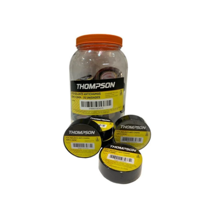 Fita Isolante 19mmx05mt Pt Pote C/50pc