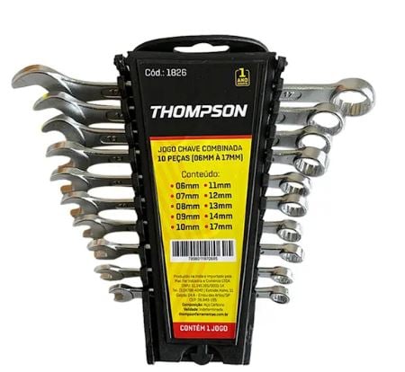 Jg Chaves Combin 10pc 6a17mm