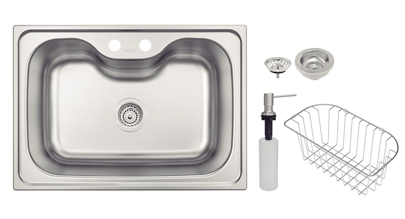 Cuba Inox Morgana 69x49x20 41/2 Completa