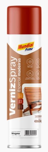 Verniz Spray Mad Mogno 400ml 250gr