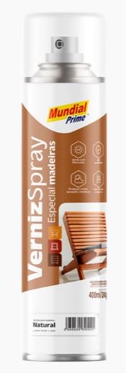 Verniz Spray Mad Natural 400ml 250gr