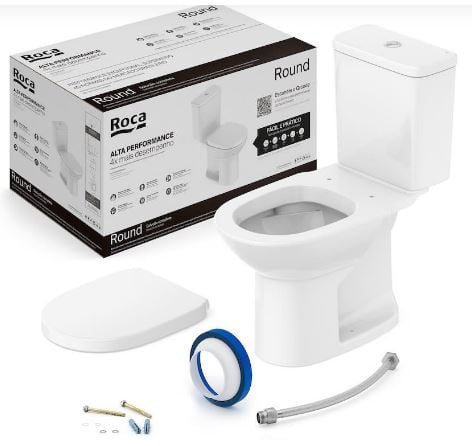 Bacia C/Cx Acop Br Round Kit Comp