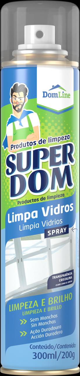 Limpa Vidros Spray Super  300ml 200g