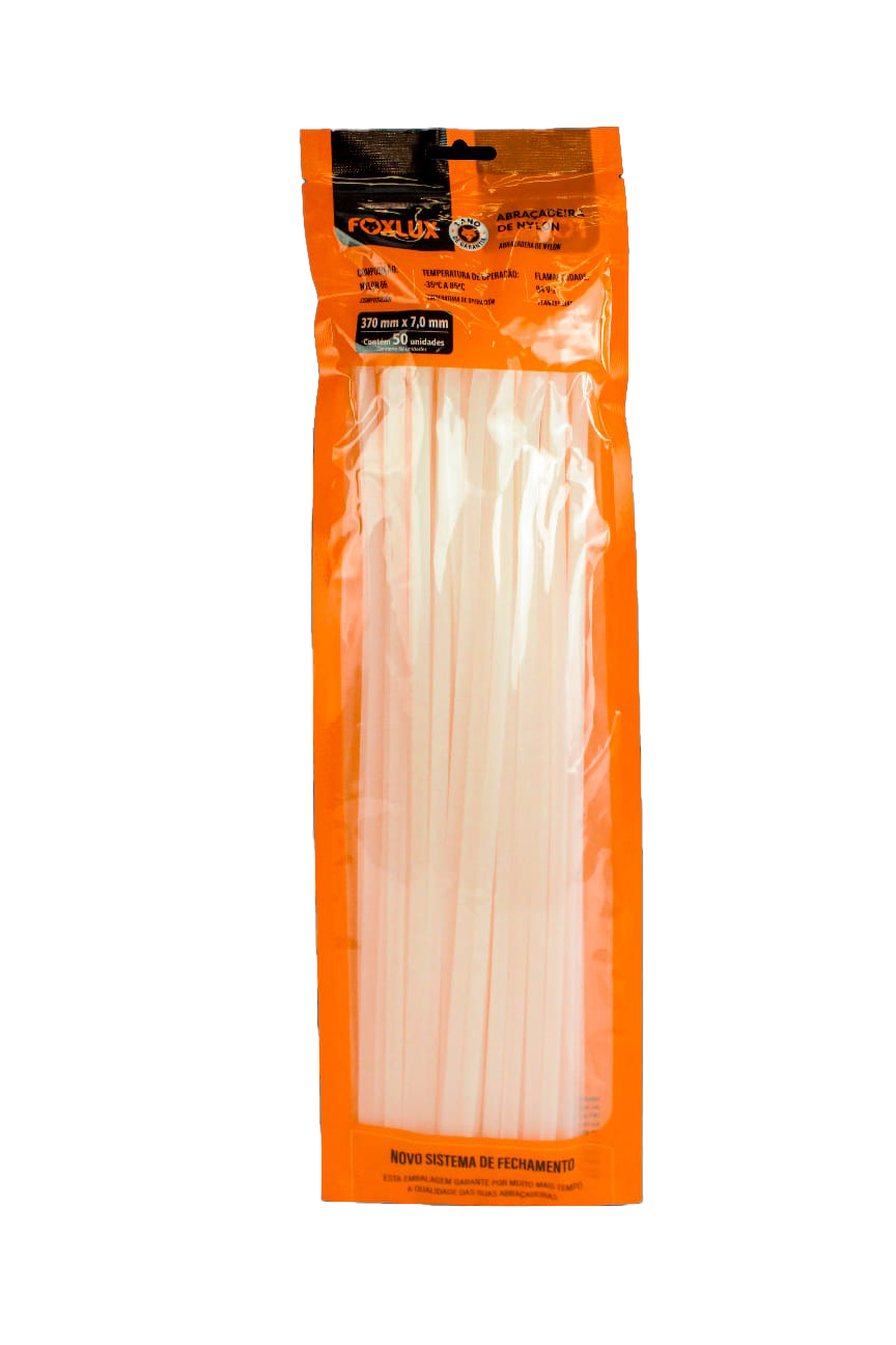 Abracadeira Nylon Br 370x7,0mm 50un