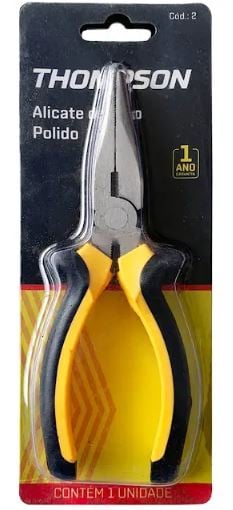 Alicate Bico Meia Cana Reto 6”