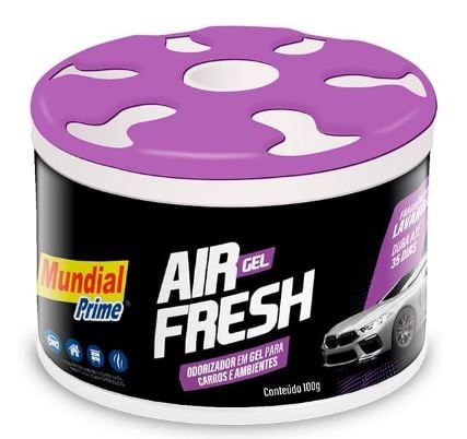 Aromatizante P/Carro Gel 100gr Lavanda