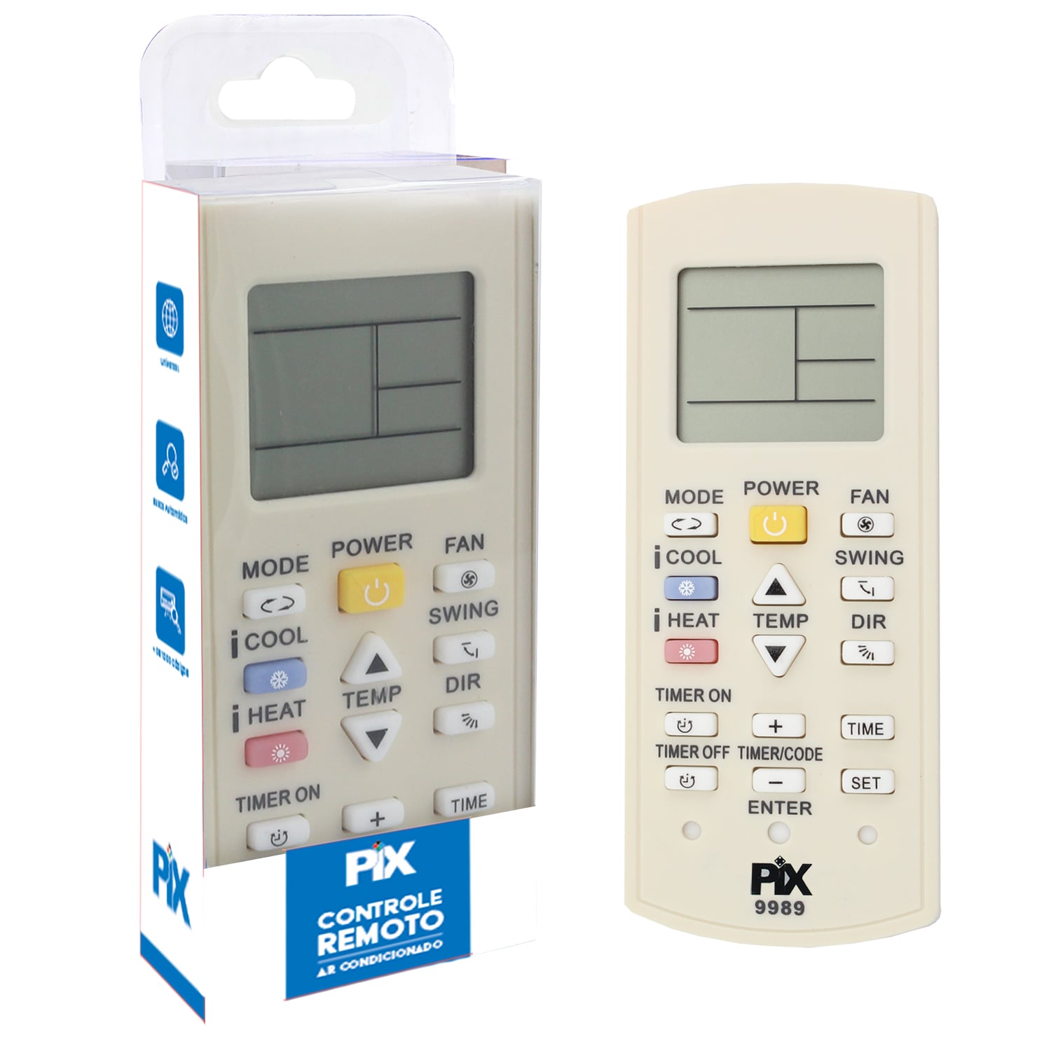 Controle Ar Condicionado Br Universal