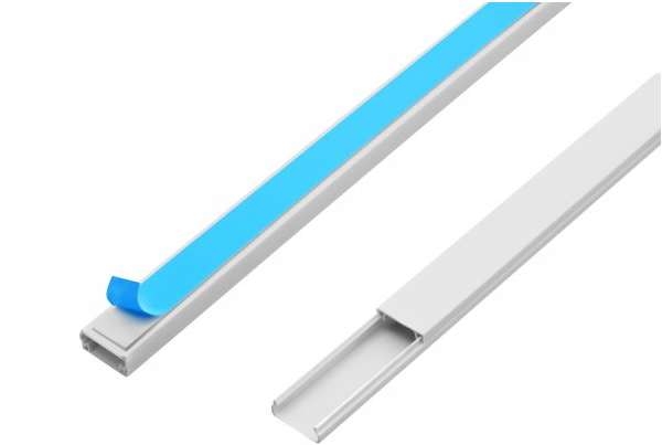 Canaleta 20x10x2000mm Br S/Div C/Fita Df