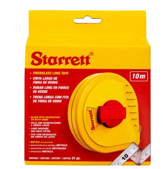 Trena De Fibra De Vidro 10m Caixa Fechad